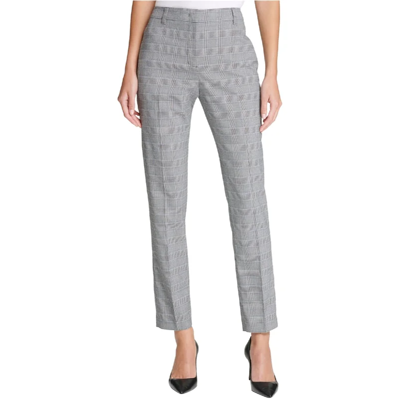 Soft pajama pants for ultimate bedtime comfort -Dkny Womens Plaid Casual Trouser Pants