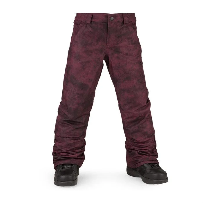 Relaxed chino pants for casual Friday offices -Volcom Girls Frochickidee Insulated Pant 2022