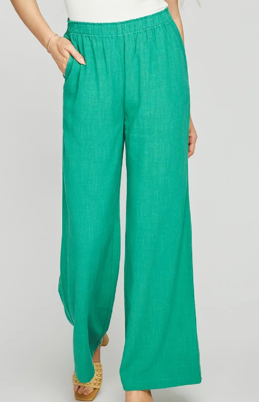 Breathable cotton pants for all-day summer ease -Shannon Linen Pant