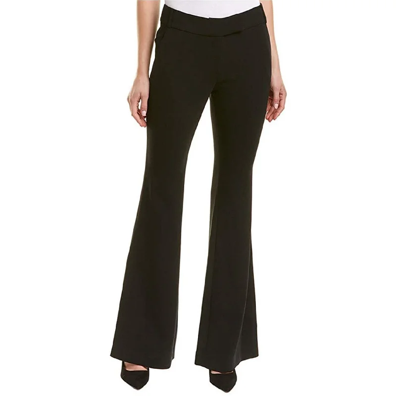 Tactical combat pants for military training use -Rachel Zoe Womens Iva Flare Casual Trouser Pants