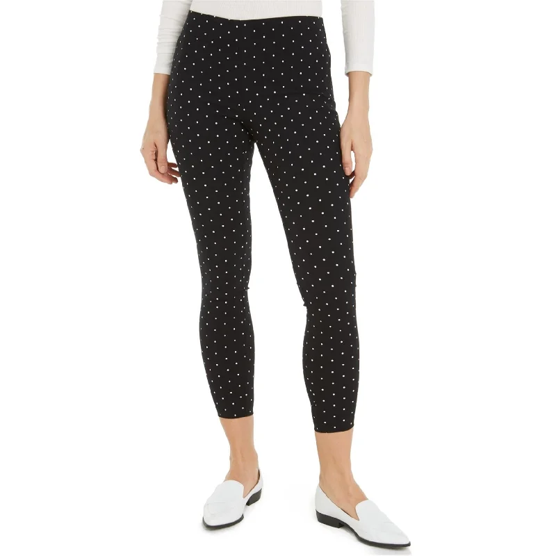 Rugged ripstop pants for extreme adventure durability -maison Jules Womens Polka Dot Casual Trouser Pants, Black, X-Small