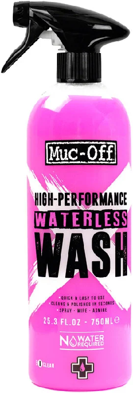 Rugged work pants for construction job durability -Muc-Off High Performance Waterless Wash 750ml