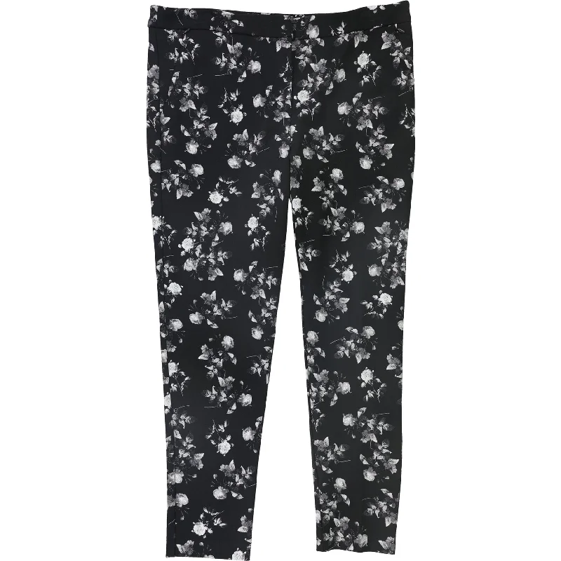 Elegant palazzo pants for formal party outfits -Alfani Womens Floral Casual Trouser Pants