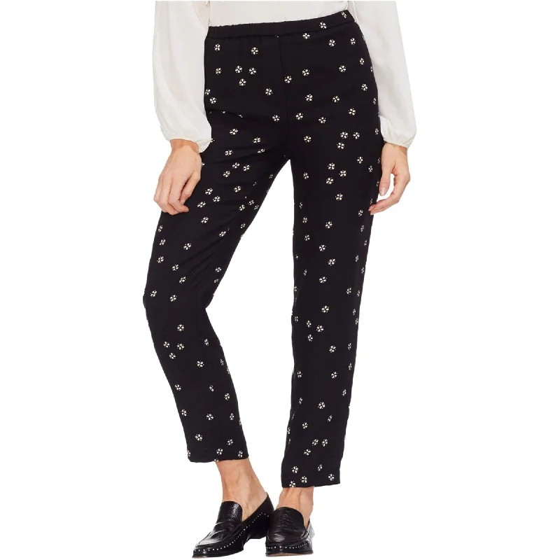 Tailored ankle pants for chic office outfits -Vince Camuto Womens Ditsy Print Casual Lounge Pants