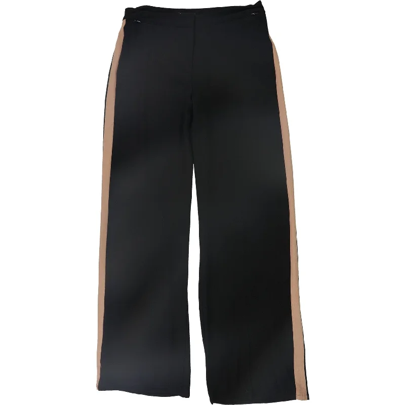 Waterproof rain pants for stormy weather protection -Eileen Fisher Womens Side Stripe Casual Wide Leg Pants