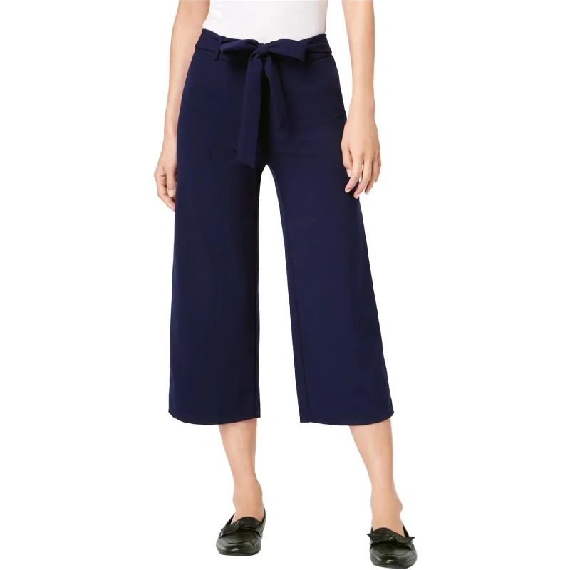 Flowy wide pants for artistic bohemian vibes -Maison Jules Womens Tie Waist Casual Wide Leg Pants