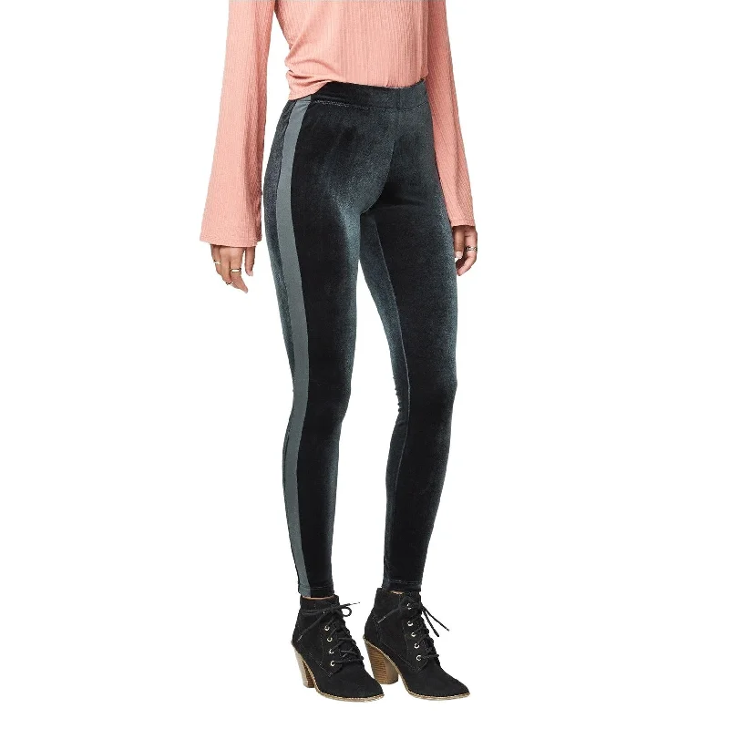 Soft velvet pants for cozy holiday outfits -Aeropostale Womens Velvet Pull On Casual Trouser Pants