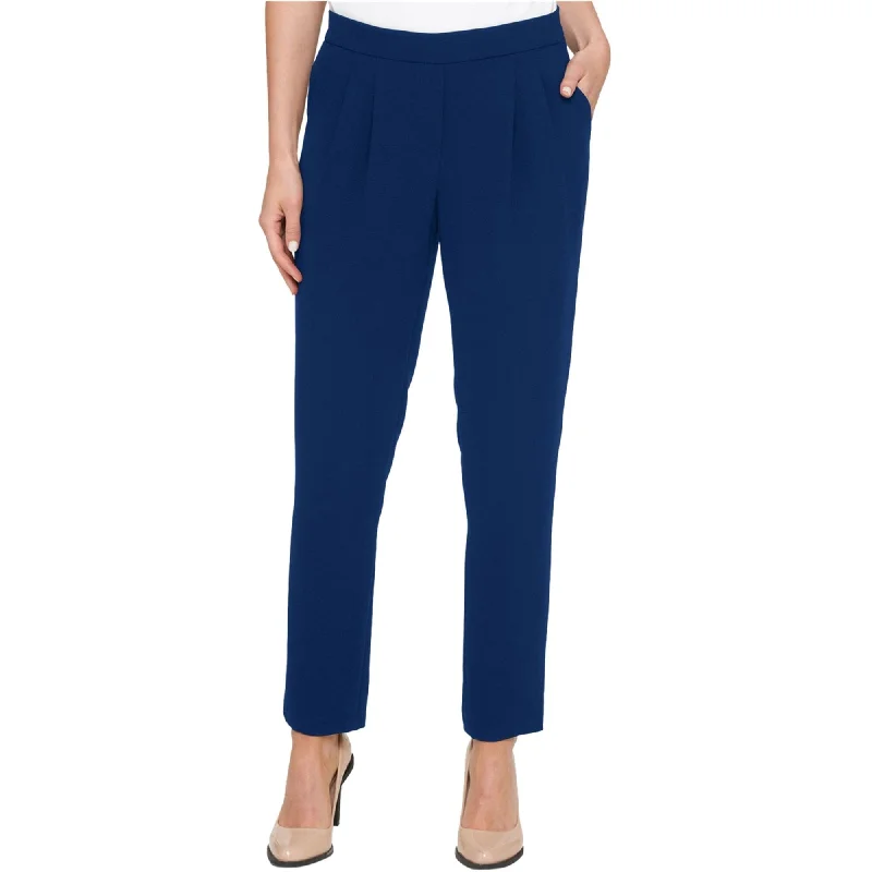 Soft jogger pants for relaxed weekend lounging -DKNY Womens Pull On Casual Trouser Pants, Blue, 8 Regular