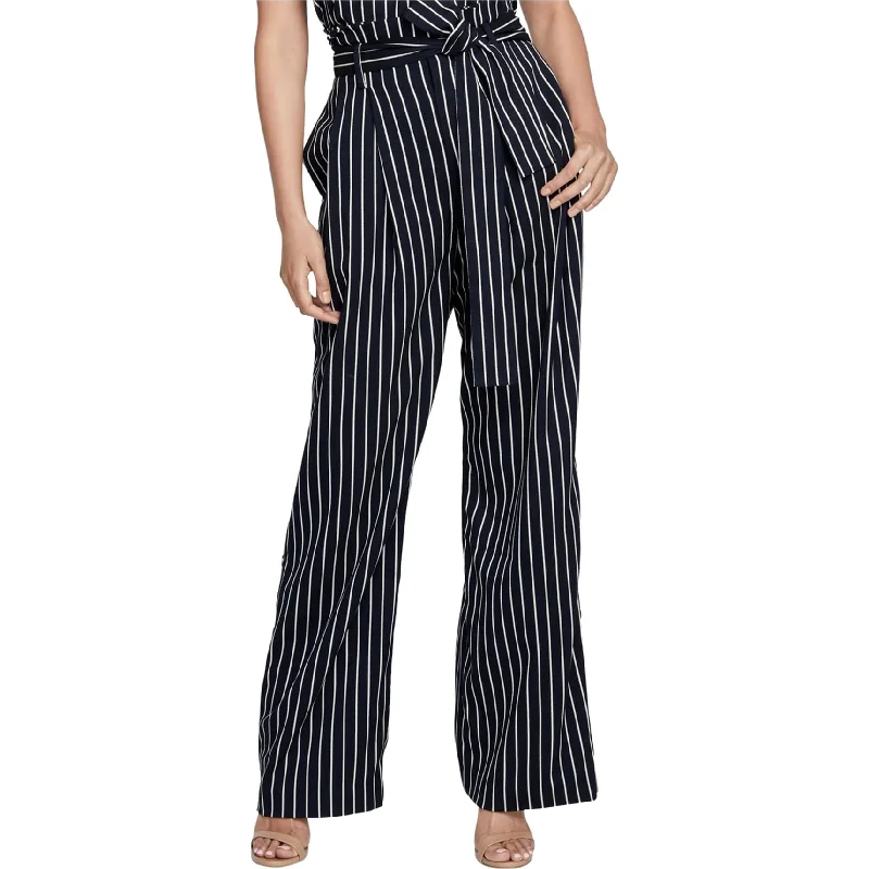 Reinforced cargo pants for heavy-duty field work -Rachel Roy Womens Striped Casual Trouser Pants