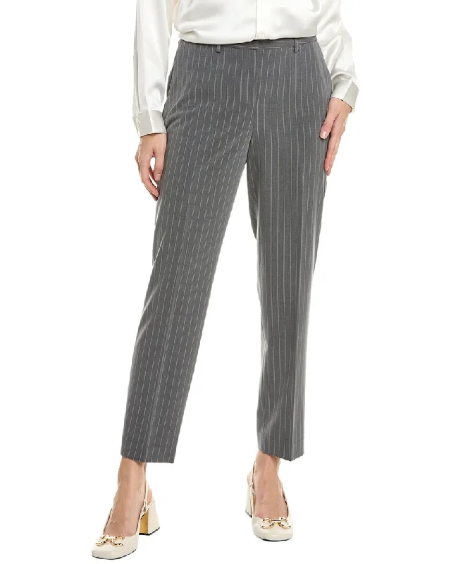 Tight trousers for women with decorative buttons and flattering silhouette for day wear -Tahari ASL Pant