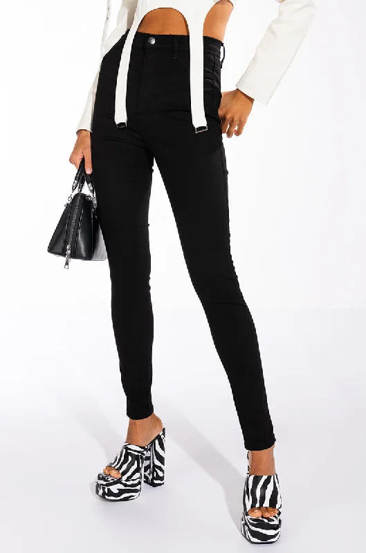 SEXY STRETCH HIGH RISE SKINNY DENIM JEANS