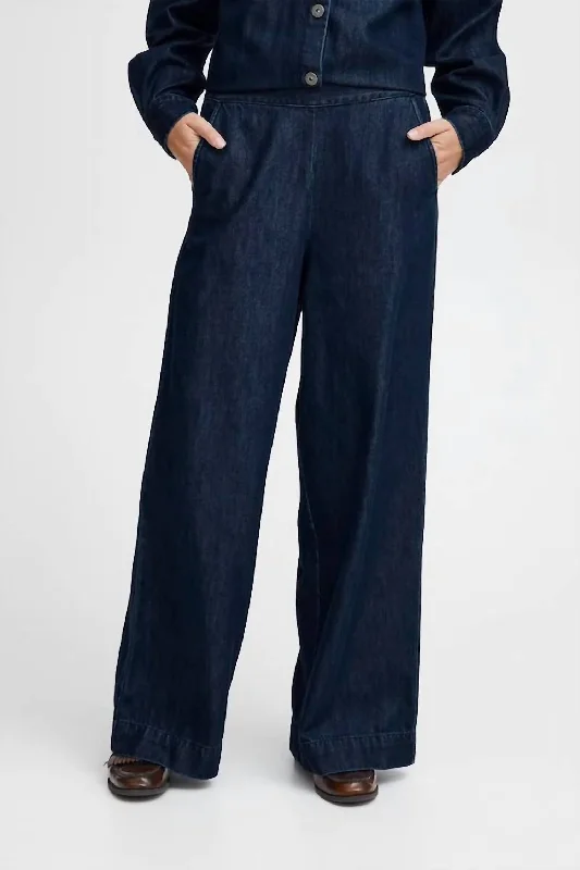 Bright colored tight trousers for women with striking hues for bold statement -Aubrey Jeans In Washed Dark Wash