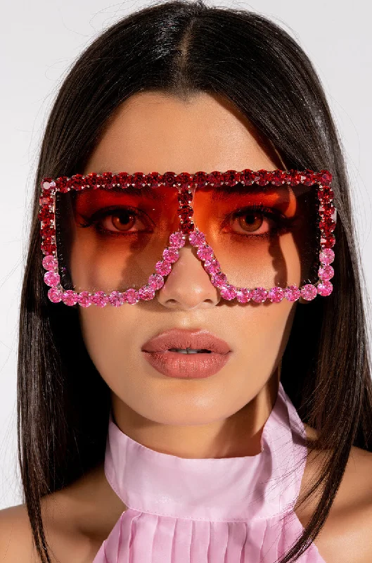 POP OUT RHINESTONE SUNNIES