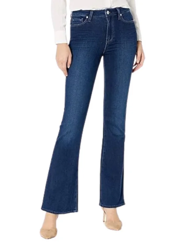 Skinny tight trousers for women with ankle-length and flattering cut -High Rise Laurel Canyon Jeans In Bon Voyage