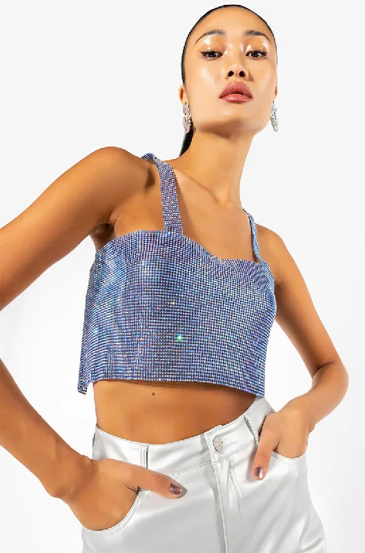 RAE RHINESTONE BRALETTE