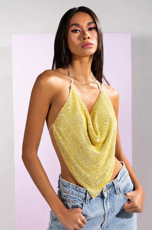 MIAMI ON THE LINE CHAINMAIL TOP