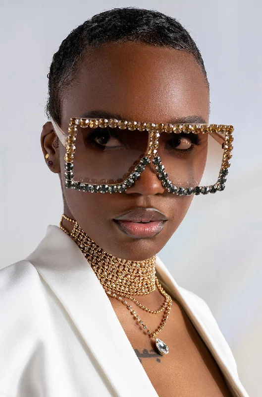 POP OUT RHINESTONE SUNNIES