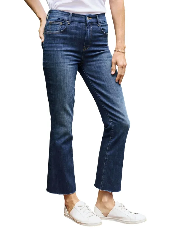 Statement tight trousers for women with bold color options for fashion-forward looks -Killian High Rise Jeans In Medwash