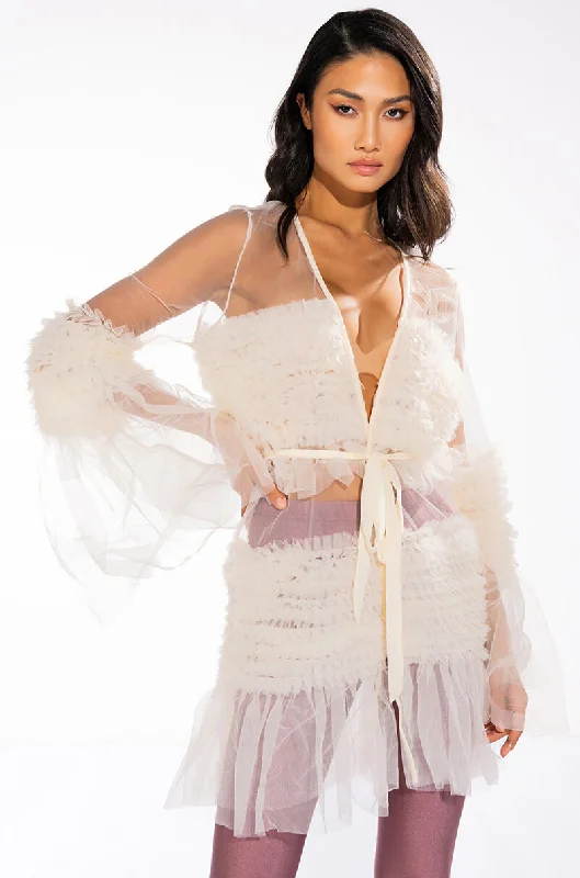 LANA LU CHIFFON WHISPY DUSTER