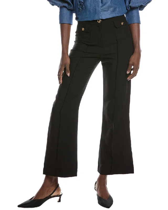 Tight trousers for men with zip fly and flat-front design for a polished look -Gracia Pant