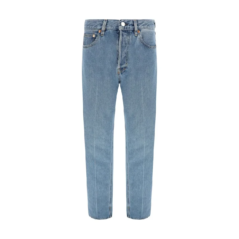 Classic tight trousers for women with smooth fabric and chic, timeless design -Gucci Women's Jeans