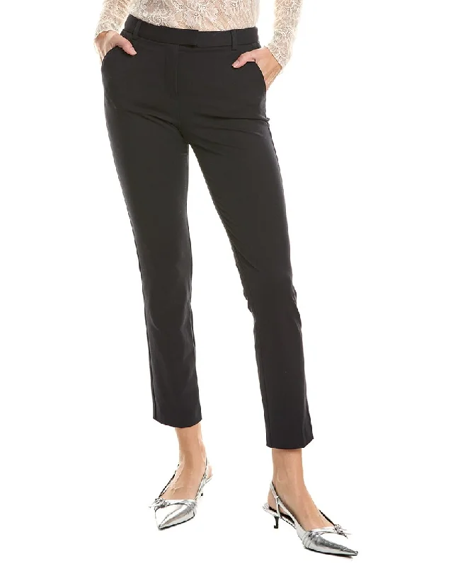 Designer skinny tight trousers for women with tailored fit and luxury finish -Reiss Joanne Cropped Tailored Trouser