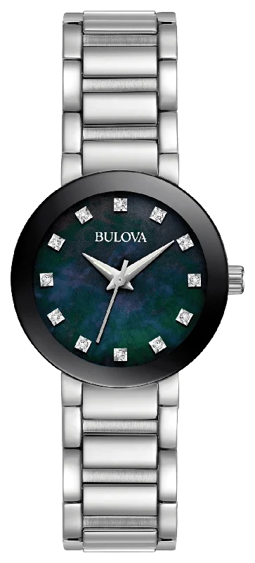 Best necklaces and pendants with sterling silver for an affordable yet stylish choice-BULOVA Futuro 96P172