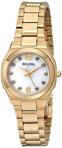 Best necklaces and pendants with heart-shaped designs for a romantic look-BULOVA Women's 97P109