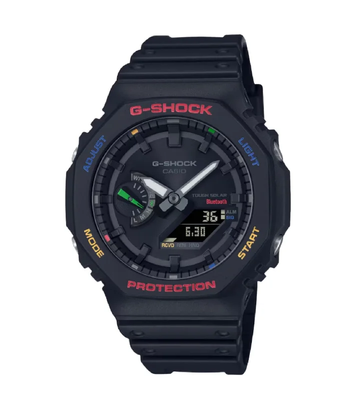 Best necklaces and pendants with silver chains for a sleek, timeless look-G SHOCK-ANALOG-DIGITAL2100 Series GAB2100FC-1A