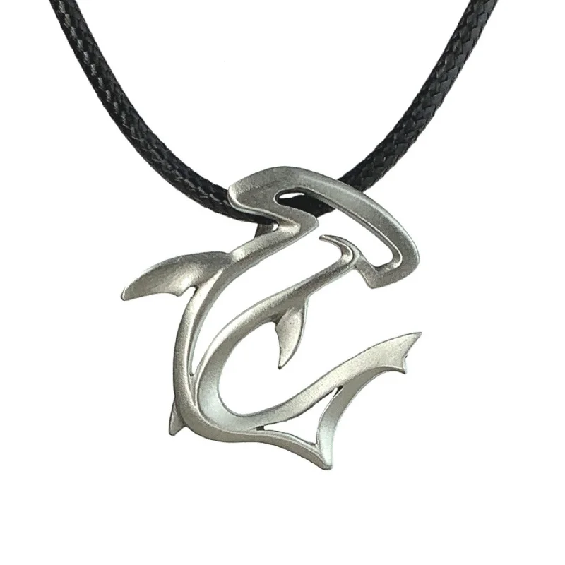 Stunning necklaces and pendants with chakra stones for healing and balance-Hammerhead Shark Necklace- Shark Gifts for Women and Men, Hammerhead Shark Necklace, Gifts for Shark Lovers, Sea Life Jewelry, Shark Charm