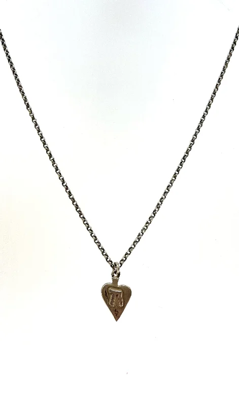 Best necklaces and pendants with statement designs for a fashionable accessory-Emily Rosenfeld Heart Necklace - Chai