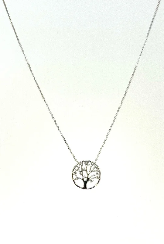 Stunning necklaces and pendants with sapphire gemstones for a luxurious blue hue-MO JudaicaNecklace - Tree of Life