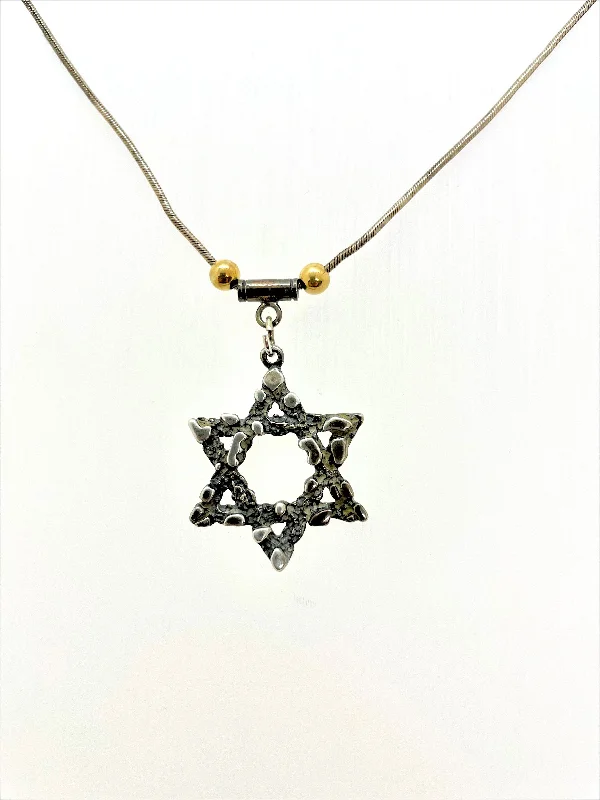 Best necklaces and pendants with intertwined designs for a symbol of unity-Necklace - Star of David