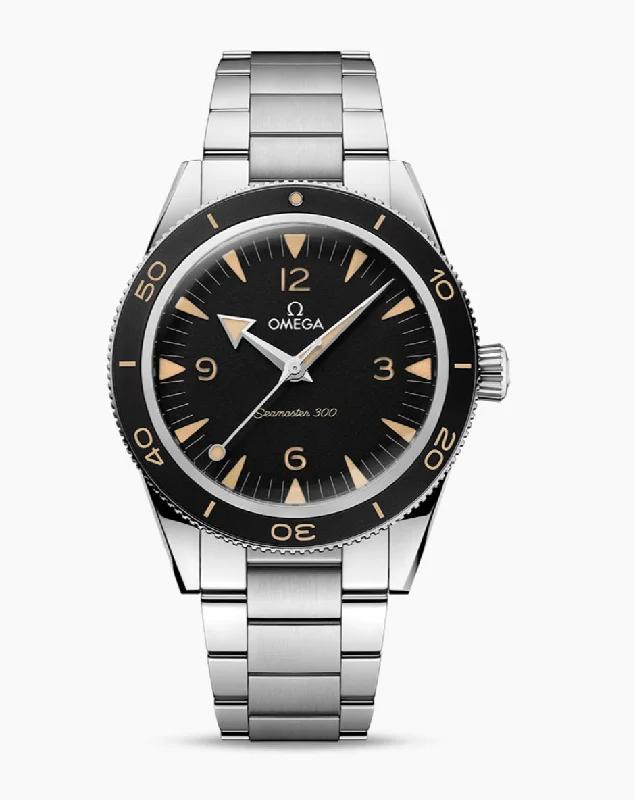 Best necklaces and pendants with silver chains for a sleek, timeless look-OMEGA-SEAMASTER 300 CO-AXIAL MASTER CHRONOMETER 41 MM 234.30.41.21.01.001