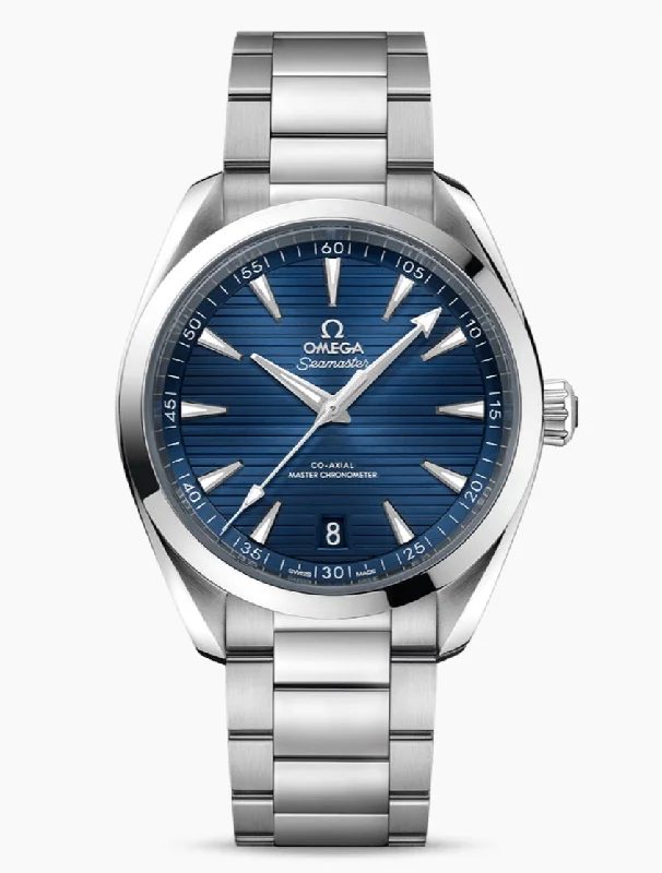 Necklaces and pendants with zodiac constellation designs for an astrological touch-OMEGA- SEAMASTER AQUA TERRA 150M CO‑AXIAL MASTER CHRONOMETER 41 MM 220.10.41.21.03.004