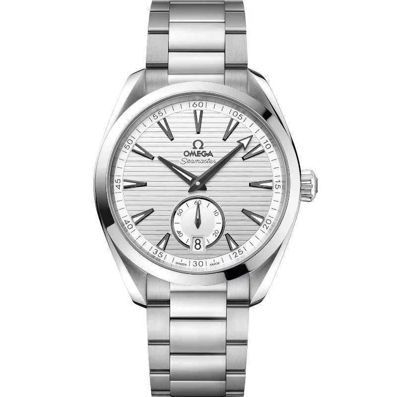 Best necklaces and pendants with butterfly pendants for a delicate, light style-OMEGA-SEAMASTER AQUA TERRA 150M CO‑AXIAL MASTER CHRONOMETER SMALL SECONDS 41MM 220.10.41.21.02.002