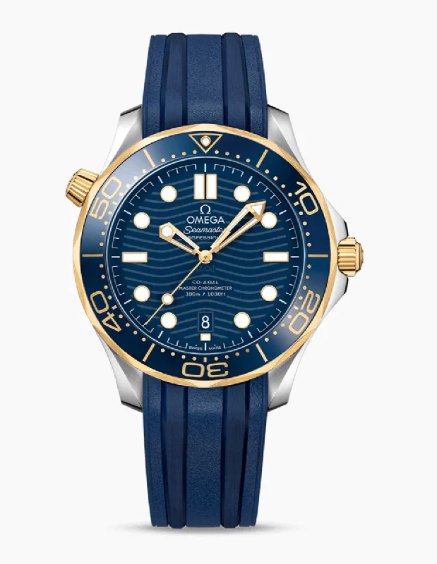 Trendy necklaces and pendants with statement pieces for a bold fashion statement-OMEGA-SEAMASTER DIVER 300M CO-AXIAL MASTER CHRONOMETER 42 MM 210.22.42.20.03.001