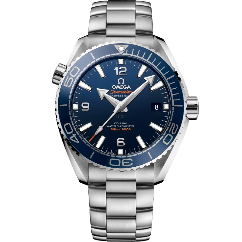 Best necklaces and pendants with heart-shaped designs for a romantic look-OMEGA-SEAMASTER PLANET OCEAN 600M CO‑AXIAL MASTER CHRONOMETER 43.5 MM 215.30.44.21.03.001