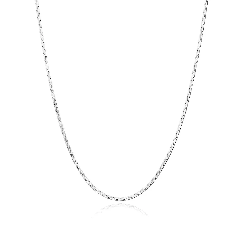 Necklaces and pendants with infinity love symbols for an eternal, romantic gesture-Rae Chain (Silver)