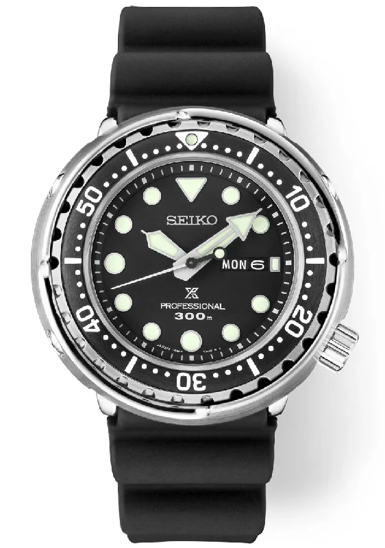 Elegant necklaces and pendants with onyx stones for a sleek, polished look-Seiko - Prospex 1975 Saturation Diver's Reinterpretation S23629